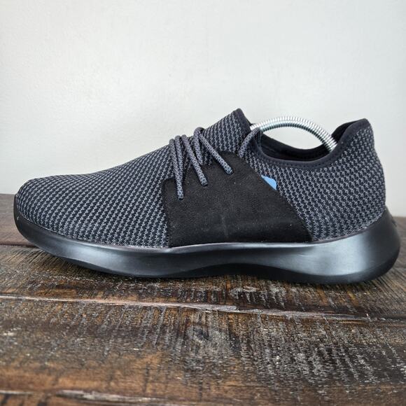 Vessi Everyday Classic Mens Size 11 Waterproof Shoes Sneakers All Black main image 8